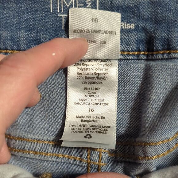 Women's Blue Shorts - Picture 4 of 8